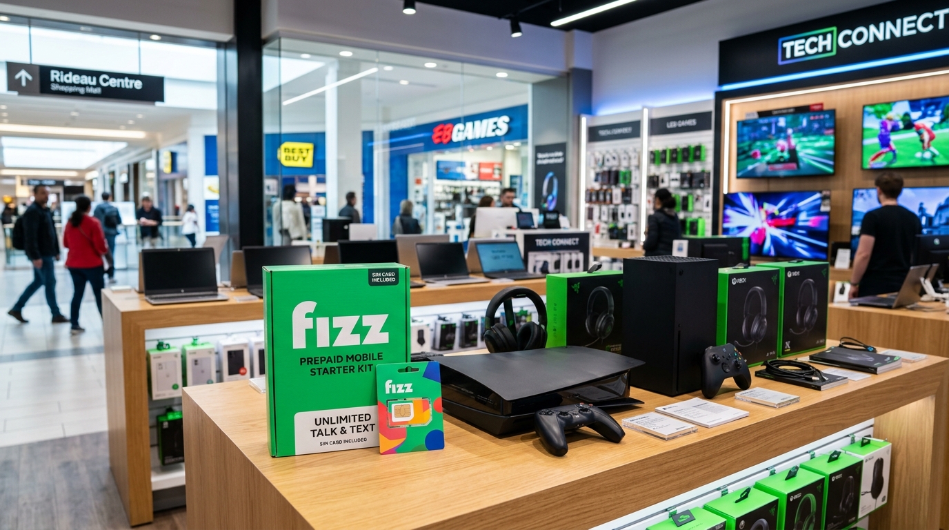 Fizz étend sa présence en magasin grâce à un partenariat avec EB Games Canada