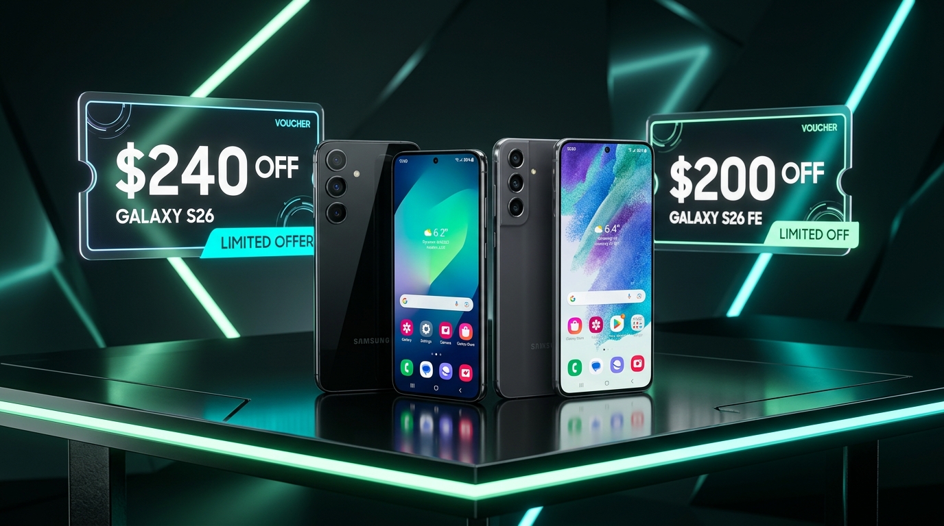 Fizz Galaxy S26 Perks: $240 Off S26 FE & $200 Off S26 — Check Your Account